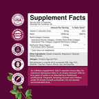Advanced Multi Collagen Complex - Ageless Multi Collagen Peptides Supplements with Type 1 2 3 5 & X & Biotin for Hair, Skin and Nails Vitamins - Biotin Supplements for Women & Men - 90 Count