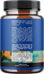 Natures Craft DIM Supplement for Men - DIM Estrogen Blocker for Men for Hormone Balance & Prostate Health - Diindolylmethane Complex with Panax Ginseng, Bioperine, Grapeseed & Astragalus - 120 Count