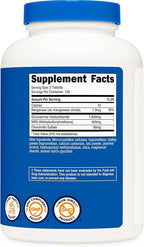 Nutricost Glucosamine 1800mg with Chondroitin & MSM, 240 Tablets, 120 Servings - Non-GMO, Gluten Free (Pack of 2)