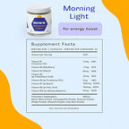 Morning Light, All-Natural Brain Booster, Immune Booster, and Energy Supplement, with Ashwagandha, Holy Basil, Maca Root, and Vitamin B Complex, 60 Capsules - Aurora