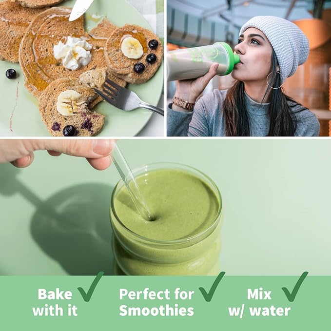Plant Based Protein & Superfoods Powder, Original, Unflavored | Organic Protein Powder, Vegan, Non Dairy, Non-GMO, Gluten Free, Sugar Free, Perfect Keto Drink Mix (1 lb)