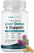 Liver Support Supplement 1,960mg – Milk Thistle, NAC, Artichoke, Turmeric & Alpha Lipoic Acid – Liver Detox & Cleanse Formula – Energy & Liver Function Support – 120 Capsules