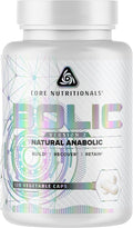 Core Nutritionals Bolic Natural Anabolic | Muscle Builder Supplement | Increase Lean Mass | Support Performance & Recovery | 120 Vegetable Capsules