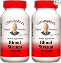 Christopher's Original Formulas Blood Stream Formula - Blood Circulation Supplements - Supports Vein Elasticity, Clean & Pure Bloodstream - Pack of 2