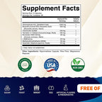 Vitamatic Glucosamine Chondroitin MSM 180 Veggie Capsules – Joint Support Supplement for Women & Men – Shellfish Free, Non-GMO