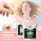 Feminine Balance Gummies - 0 Sugar Vaginal Probiotics for Women - Supports pH Balance & Odor Control - 60 Gummies (30 Days)