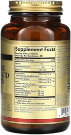 Solgar Glucosamine Hyaluronic Acid Chondroitin MSM, 120 Tablets - Supports Healthy Joints - Supports Range of Motion & Flexibility - Extra Strength, Shellfish Free - Non-GMO, Gluten Free - 40 Servings