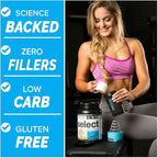 PEScience Select Protein Powder, Whey and Casein Blend, Clean Protein Powder for Women and Men, Low Calorie, Low Carb, Keto Friendly, Gluten Free - Pumpkin Pie, 27 Servings