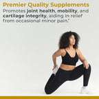 Premier Research Labs Joint & Disc Support Supplement - for Men & Women, Glucosamine, Joint Mobility and Muscle Health, Cartilage Repair, Gluten Free, Plant-Sourced - 90 Capsules