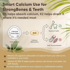 Real Good Essentials Vitamin D3 K2, Essentials D3+K2 (MK7) Coconut Oil 300 Softgels, with Vitamins D & K 10000 Iu Supports Calcium Absorption, Bone, Immune.(1)