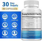 MABEFY Glucosamine Chondroitin Capsules 1500mg with MSM, Collagen, Turmeric - Joint Support Supplement for Men & Women, Joint Health Antioxidant Support, 90 Capsules