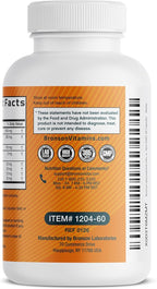 Bronson Glucosamine Chondroitin Turmeric & MSM Advanced Joint & Cartilage Formula, Supports Healthy Joints, Mobility & Cartilage - Non-GMO, 60 Capsules