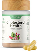 Snap Supplements Cholesterol Health - Artichoke, Milk Thistle, Garlic, and Berberine Supplement with Beta Sitosterol (95% Plant Sterols) for Digestive and Metabolic Support, 60 Capsules (30 Servings)