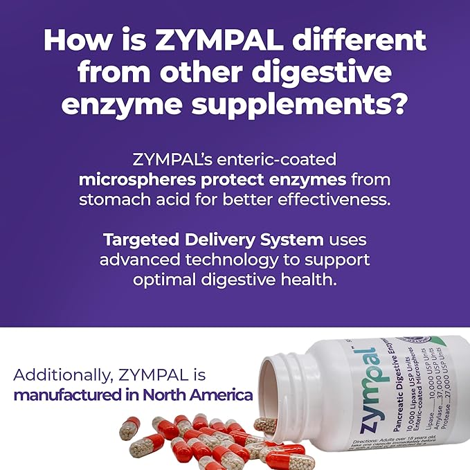 Pancreatic Digestive Enzymes 10,000 Lipase USP Units – High-Potency Pancreatic Digestive Enzyme Supplement for Gas, Bloating & Indigestion Relief– Gut Health & Nutrient Absorption– 50 Capsules