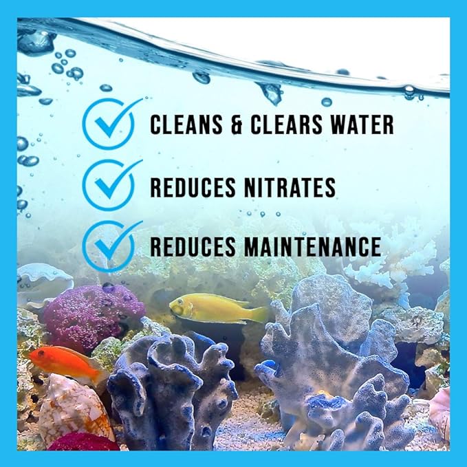 MICROBE-LIFT Special Blend Aquarium Treatment, Fish Tank Water Conditioner for Freshwater and Saltwater Tanks, Helps with Aquarium Algae Control and Odor, 4 Ounces (SBH04)