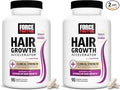Force Factor Hair Growth Accelerator Multivitamin for Women & Men, with Lustriva, Biotin, Horsetail & Vitamins A, B12, C, D & E for Thicker Hair, Healthier Skin & Nails, 90 Capsules,(Pack of 2)