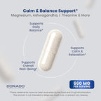 Cortisol Supplements for Women & Men with 14 in1 Blend (Magnesium, Ashwagandha, L Theanine & More) Healthy Cortisol Balance & Calm Mood Support - Third Party Tested, Non GMO, USA Made - 60 Count