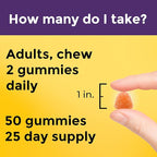 Nature Made Skin Hydration Gummies Plus Plant-Sourced Ceramides, Support Healthy Skin As You Age, with Biotin & Vitamin C, 50 Gummies, 25 Day Supply
