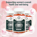 Feminine Balance Gummies - 1 Billion CFU Probiotics & Vitamin C - Supports Vaginal pH & Flora Balance - Sugar Free, Vegan, Pineapple Flavor - 60 Gummies