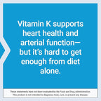 Life Extension Super K, Vitamin K Supplement, 2000 Mcg Vitamin-K and 1180 Mcg Vitamin K2, Heart Health, Once-Daily, 90 Softgels (Pack of 2)