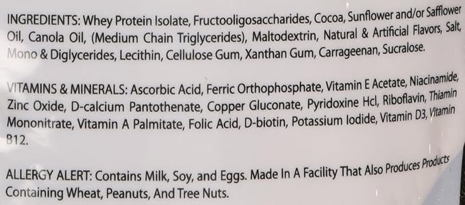 ChocoRite Protein Chocolate Supreme Shake Mix, Chocolate Supreme, 15.3 Ounce