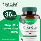 Cranberry Pills for Urinary Tract Health - 90 Count, 36mg of Potent PACs - Cranberry Extract Helps Cleanse & Protect The Urinary Tract from A UTI - Non-GMO, Vegan and Gluten-Free