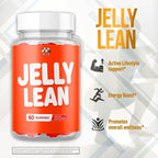 (2 Pack) Jelly Lean Gummies, Official Jelly Lean Gummys with All Natural Ingredients, Advanced JellyLean Health & Wellness Vitamin Formula, Maximum Strength Active Lifestyle Multivitamin (120 Gummies)