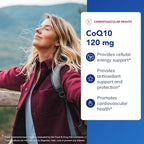Pure Encapsulations CoQ10 120 mg - Coenzyme Q10 Supplement for Heart Health, Energy, Antioxidants, Brain & Memory Health - Cellular Health, Cognition & Cardiovascular Support* - 120 Capsules