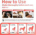 Joint Supplement for Dogs - 10 in 1 Hip and Joint Supplement Drops with Hyaluronic Acid, Liquid Glucosamine for Dogs with Chondroitin, MSM & Omega 3-2 FL.Oz - for All Breeds & Sizes