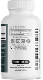 Bronson Biotin 10,000mcg, Supports Healthy Hair, Skin and Nails, Vegetarian, Non-GMO, 360 Tablets
