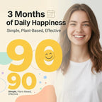 Dopamine Patches Extra Strength – 90 Count Plant-Based Vegan Mood Balance Patch for Men & Women – Supports Dopamine & Serotonin Balance – 3 Months Supply