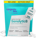 Senolytic Anti-Aging Supplement | Fisetin, Quercetin,NAC, Gamma Tocotrienols | 8-in-1 Cellular Regeneration & Longevity Formula | Boost Energy, Mental Clarity & Healthspan | 120 Vegan Capsules