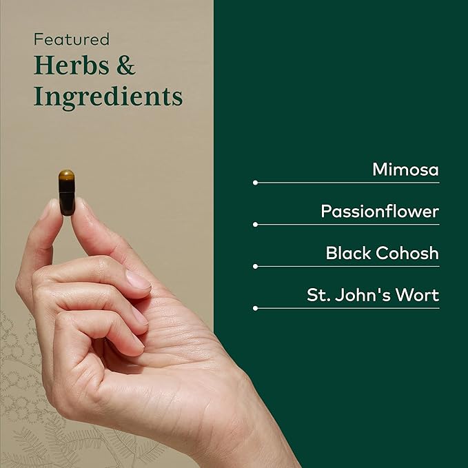 Gaia Herbs Pro Female Hormone Formula PM - Women's Health Supplement for Menopause & Sleep Support - Black Cohosh & St. John's Wort - Vegan, Soy-Free & Gluten-Free - 60 Liquid Phyto-Caps (30 Servings)