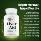 Liverite Liver Aid 120 Tablets, Supports Healthy Liver Function, Cleansing, Energy & Daily Wellness