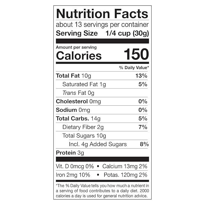 Power Up Trail Mix,Mega Omega Trail Mix,Non-GMO,Vegan,Gluten Free,No Artificial Ingredients,Gourmet Nut,14 Ounce Bag,(Pack of 4)