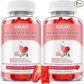 Feminine Balance Gummies for Women, 2 Pack Premium Feminine Balance Gummies Support PH Balance & Vaginal Health, Vegan, Gluten-Free, Strawberry Flavor