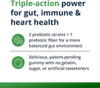 Metagenics UltraFlora 3 in 1 Daily Probiotic & Postbiotic Gummies - Shelf-Stable for Adults & Kids - Supports Gut Health, Healthy Gut Flora & Immune Support* - 60 Gummies