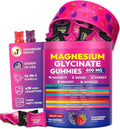 Magnesium Glycinate Gummies 600mg – High Absorption Dual Magnesium Complex for Daily Balance & Inner Calm, Sugar Free Vegan Magnesium Supplement for Women, Men & Kids – Gentle on Stomach, Non-GMO
