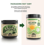 Earth Fed Muscle Collagen Peptides Powder – Unflavored Collagen Protein Powder for Women & Men | Supports Hair, Skin, Nails, Joints & Recovery | Sugar & Gluten-Free, Keto Friendly, 20g Per Serving