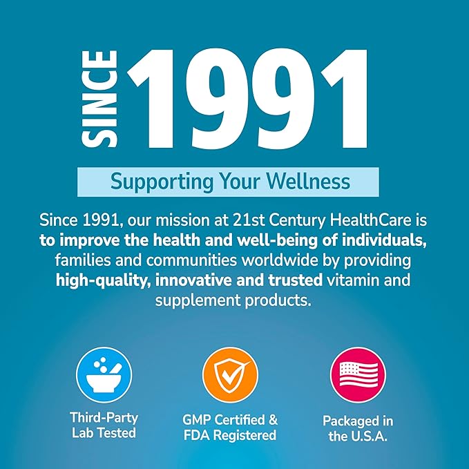 21st Century Calcium Plus D3 Liquid Filled Softgel, 1200 mg, 90 Count