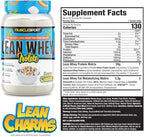 MuscleSport Lean Whey Revolution™ Protein Powder - Whey Protein Isolate - Low Calorie, Low Carb, Low Fat, Incredible Flavors - 25g protein per scoop (2lb, Lean Charms)