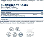 SOLARAY Magnesium Citrate 400mg - Magnesium Supplement - Bone Health, Muscle, Relaxation and Heart Health Support - Vegan, Gluten Free - 30 Servings, 90 VegCaps