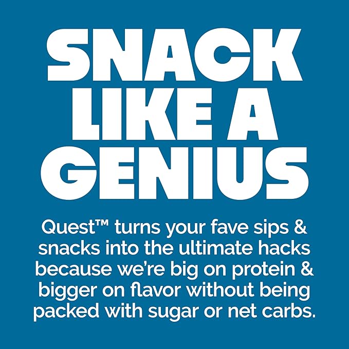 Quest Nutrition Tortilla Style Protein Chips, Salty Snack Variety Pack, Pizza, Loaded Taco, Nacho Cheese, Ranch, High Protein Snack, Low Carb, Gluten Free, 1.1 oz (Pack of 8) 2 each flavor