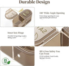 Betife AM PM Pill Organizer 7 Day, Weekly Pill Organizer 2 Times a Day, Daily Pill Box AM PM, Portable Travel Medicine Case, Day and Night Pill Container for Medication, Vitamin or Supplement（Brown）