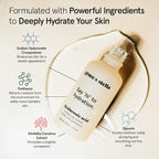 grace & stella Award Winning Hyaluronic Acid Serum (10ml/0.34 fl oz) Hyaluronic Acid Serum for Face - Acido Hialuronico Face Serums for Women - Hydrating, Remove Fine Lines, Wrinkles - Anti Aging