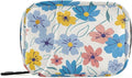 with Flowers Weekly Medicine Pill Organizer Travel Pill Case Box Holder Container Small for Vitamin Supplement
