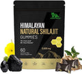 Himalayan Shilajit Gummies – 3000mg Shilajit with Gokshura, Ginger & Black Musli, Fulvic Acid & 85+ Trace Minerals, No Added Sugar, Natural Energy & Stamina Support – 60 Gummies