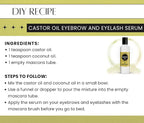 Earth N Pure Castor Oil (Arandi Oil) Cold Pressed, Natural, Therapeutic Grade for Hair Growth, Nails, Eyelash Pack of 2 | 100 ml