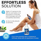 Pure Magnesium Oil Spray 32oz - Topical Magnesium Spray for Sleep & Feet - Extra Strength - USP Grade - 100% Natural and Organic Oil for Muscle Pain & Cramps - No Sprayer Included - Made in USA