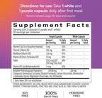 Amberen Perimenopause, Peri-Menopause Multi-Symptom Relief, Vitamin B, Vitamin E & Antioxidants Supplement, Clinically Shown to Help Support Hormone Balance, Hot Flashes & Night Sweats, 60 Count